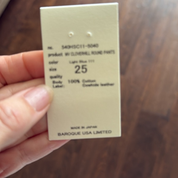 Moussy Cloverhill Light Blue jeans Size 25 - Picture 10 of 10